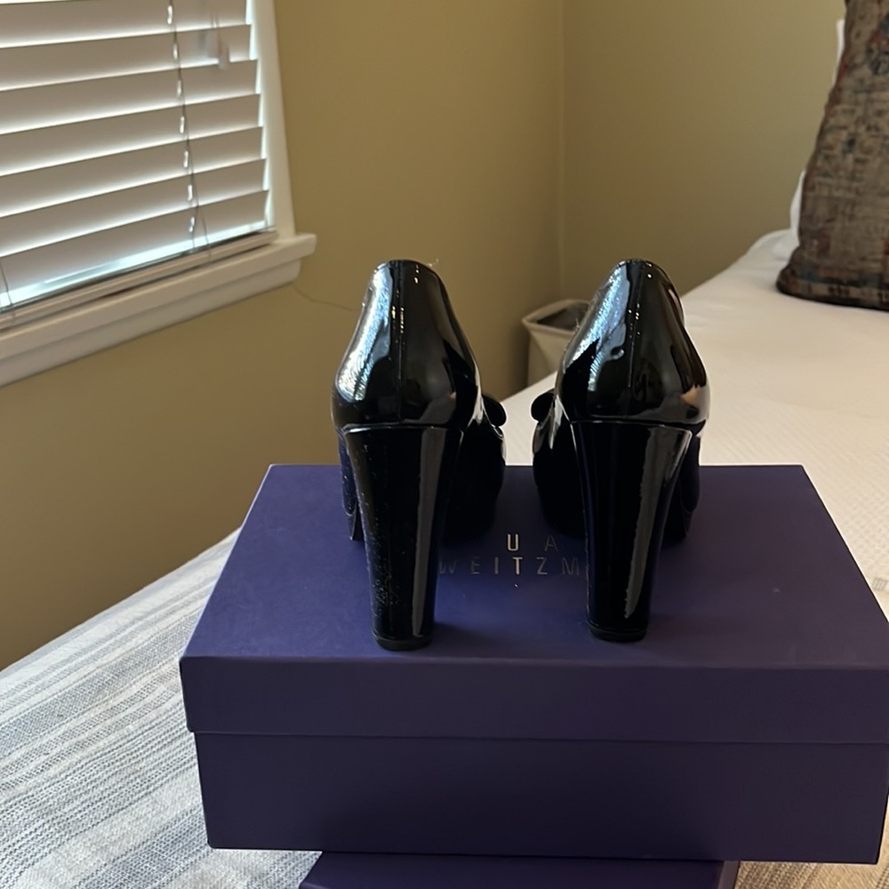 Stuart Weiztman Bowright Platform Shoes - image 5